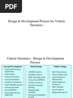 VDHS-12 Vehicle Dynamics Design Process