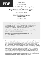 United States v. Ralph Ceccolini, 542 F.2d 136, 2d Cir. (1976)