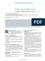 Important Complications of Chronic Kidney Disease: Continuing Medical Education