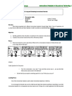 Module 6 - Using and Evaluating Instructional Materials