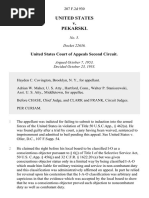 United States v. Pekarski, 207 F.2d 930, 2d Cir. (1953)