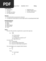 Lab. Exp. 10 Alternate Stages of Flow