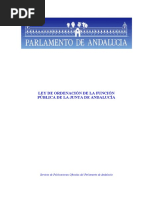 Ley 6 85 Funcion Publica de Andalucia PDF