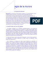 Cazes Camarero, Pedro. La Estrategia de La Aurora