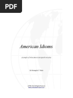 American Idioms PDF