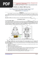 DFMEA of A Roller Mill Gear Box