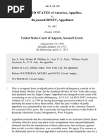 United States v. Raymond Binet, 442 F.2d 296, 2d Cir. (1971)