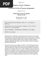 Michael Canale v. United States, 969 F.2d 13, 2d Cir. (1992)