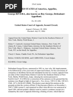 United States v. George Rivera, Also Known As Boy George, 376 F.3d 86, 2d Cir. (2004)