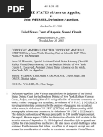 United States v. John Weisser, 411 F.3d 102, 2d Cir. (2005)