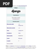 Django Introduccion