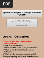 Systems Analysis and Design Method