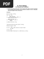 Numerical Problems - 3 PDF