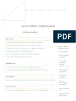 Cursos y Talleres Complementarios - Span Flores