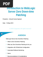 WLS ZeroDowntime Patching