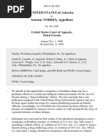 United States v. Antonio Torres, 862 F.2d 1025, 3rd Cir. (1988)