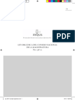 Rep. Dominicana. Ley 138-11. Ley Orgánica Del Consejo Nacional de La Magistratura