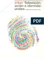 Chris Barker - Televisión, Globalización e Identidades Culturales
