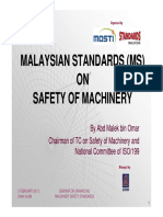 Malaysian Standards (MS) On Machinery Safety PDF