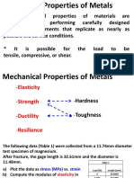 Mechanical Properties of Materials