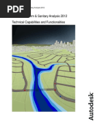 AutoCAD Civil3D 2012 Storm Sanitary Analysis TechnicalCapabilities