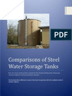 Comparisons of Steel Water Storage Tanks (Tim Guishard Enterprises)