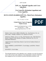 Phyllis M. Nelson, Etc., and Cross-Appellant v. United States of America, and Cross-Appellee v. Duncanson-Harrelson Co., Third Party, 639 F.2d 469, 3rd Cir. (1981)