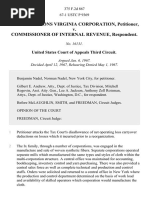 Frank Ix & Sons Virginia Corporation v. Commissioner of Internal Revenue, 375 F.2d 867, 3rd Cir. (1967)