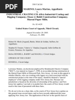 Lawrence Marino Laura Marino v. Industrial Crating Co. D/B/A Industrial Crating and Rigging Company Oscar J. Boldt Construction Company Mareal Paper Mills, 358 F.3d 241, 3rd Cir. (2004)