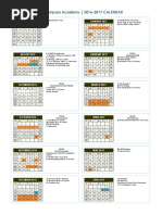 General Calendar 16-17