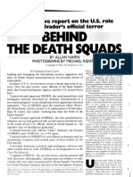 Allan Nairn, "Behind The Death Squads: An Exclusive Report On The US Role in El Salvador's Official Terror," The Progressive, May 1984