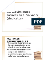 Los Movimientos Sociales en El Salvador