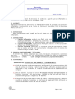 Procedimiento de Envasado de Productos Inflamables Por Revisar