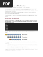 Easy Permutations and Combinations