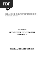 (Vol C), 2015 Guidance For Inclining Test, 2015 - 2