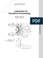 Introduction To-Ceramics Processing