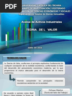 Avaluo de Activos Industriales (Teoria de Valor)