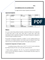 Sequence Impedance of ALTERNATOR