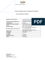 Programa de Educacion Emocional para Adolescentes