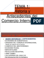 Historia y Antecedentes Del Comercio Internacional