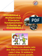 Segunda Unidad, Divisibilidad y Multiplicidad