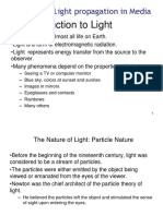 Introduction To Light: Chapter 1, Light Propagation in Media