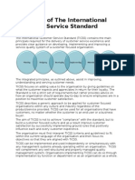 Principles of The International Customer Service Standard