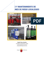 Manejo y Mantenimiento de Instalaciones de Riego Localizado PDF