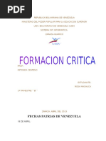 Formacion Critica