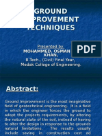 Ground Improvement Techniques