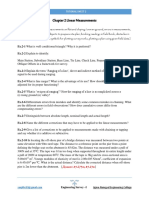 Tutorial Sheet 2: Linear Measurement