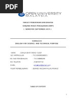 Fakulti Pendidikan Dan Bahasa Sarjana Muda Pengajaran (SMP) (Semester September 2015)