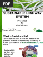 Sustainable Highway System Presentation