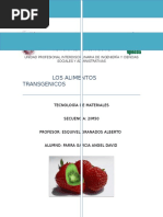 Los Alimentos Transgenicos